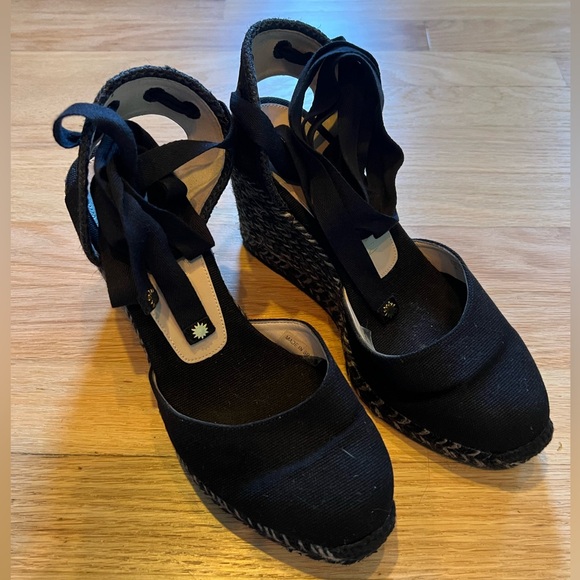 Stuart Weitzman MARGUERITA ESPADRILLE WEDGE 8C - Picture 5 of 6